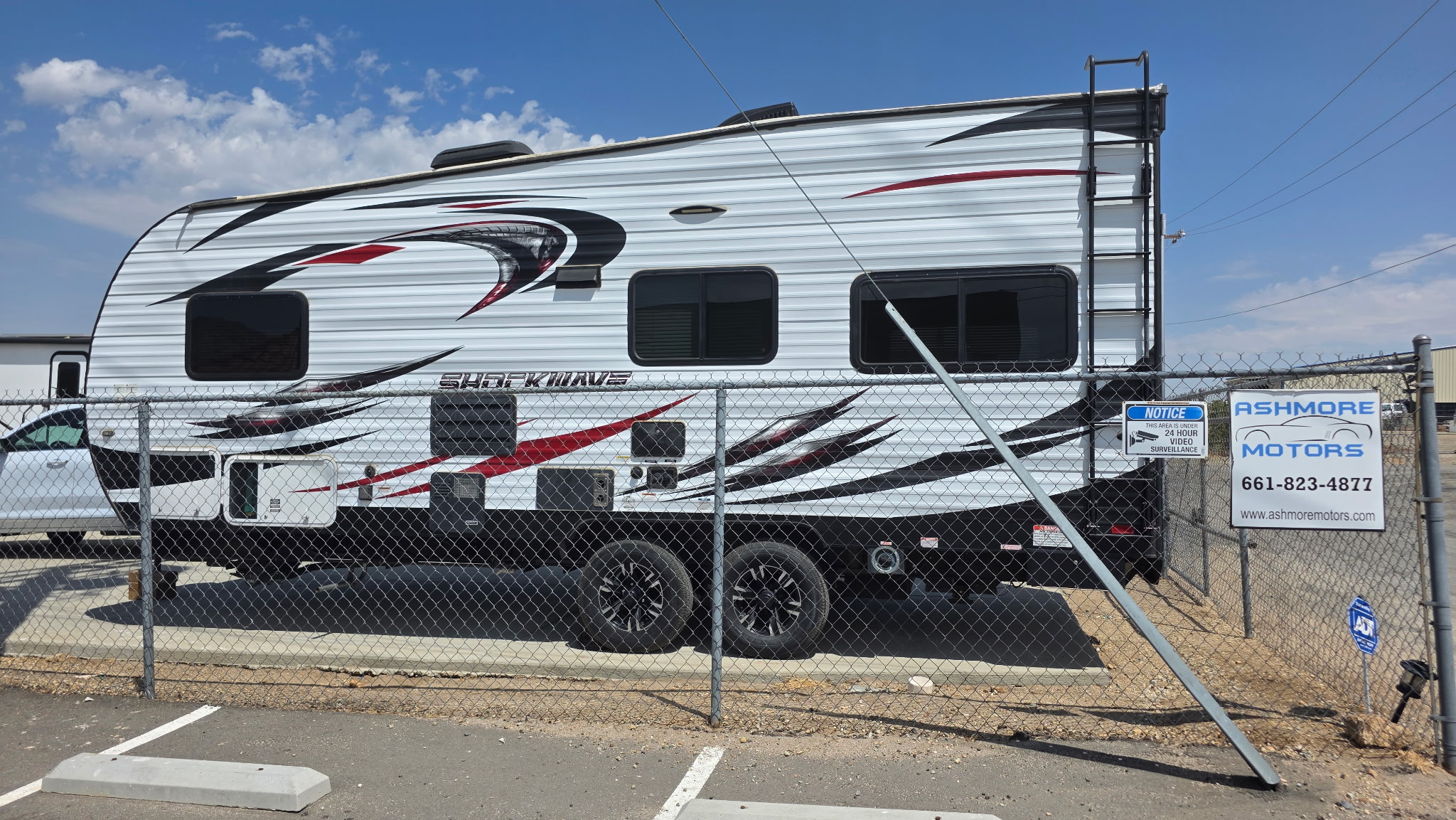 2018 Forest River Shockwave Toy Hauler